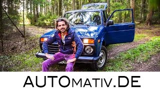 Ein wahrer Offroader Lada 4x4 TaigaNiva im Fahrbericht  Offroad in den Vogesen [upl. by Antoni]