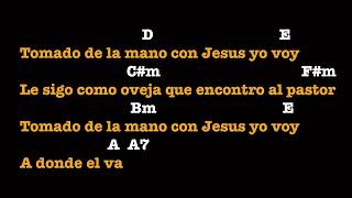 Tomado De La Mano Con Jesus Yo Voy con guitarra [upl. by Merceer]