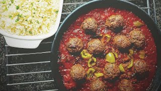 ItalianInspired  Baked Meatballs with Rich Tomato Sauce  Jiyas Patisserie amp Cooking Studio [upl. by Paton]