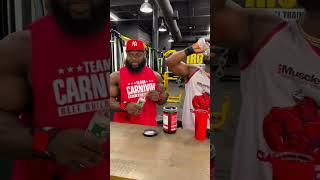 The time NDO Champ and Akim Williams took dry Pre Workout from the can [upl. by Eichman]