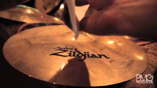 How to clean Zildjian A custom series cymbals [upl. by Cirtemed]