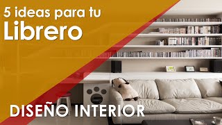 ✔️ 5 IDEAS PARA DECORAR UN LIBRERO Consejos útiles para decorar y poner bonito tu librero en casa [upl. by Assecnirp]