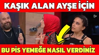 Masterchef de Ayşe ekiz kaşık aldı deniz şefleri suçladı [upl. by Nomde568]