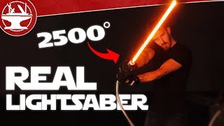 2500° LIGHTSABER BUILD [upl. by Kuehn533]