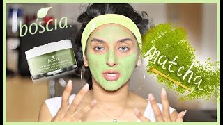 BOSCIA MATCHA MASK  DEMO  REVIEW [upl. by Dickie731]