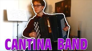 Star Wars  Cantina Band Accordion cover [upl. by Onitsirc825]