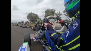 First Rookie Race Dubbo Kart Club [upl. by Cichocki626]