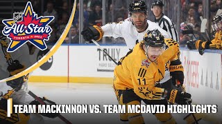 2024 NHL AllStar Game Team MacKinnon vs Team McDavid  Full Game Highlights  NHL on ESPN [upl. by Aleahs]