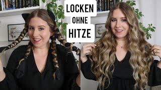 LOCKEN ÜBER NACHT OHNE HITZE  Mit Socken [upl. by Matuag743]