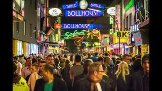 Reeperbahn Night Life I Hamburg I Germany [upl. by Sheffy]