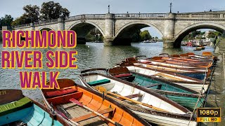 Richmond Riverside Richmond Park London ​⁠WanderlustLondon [upl. by Enilegna]