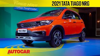 2021 Tata Tiago NRG  5 things to know  First Look  Autocar India [upl. by Rabbi]