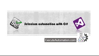 Writing simple code with Selenium C  Part 3 Selenium automation with C [upl. by Akimas638]