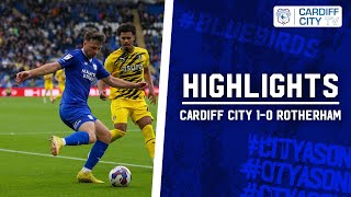 HIGHLIGHTS  CARDIFF CITY vs ROTHERHAM [upl. by Sugihara]