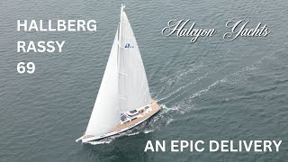 HallbergRassy 69 Part One A Yacht Delivery from Kiel to Cannes An Epic delivery [upl. by Eladnyl]