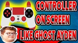 How to Show your Controller on OBS and Stream gamepad viewer 2019 [upl. by Zetroc]