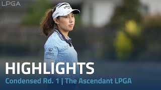 Condensed First Round  2023 The Ascendant LPGA [upl. by Lanfri608]