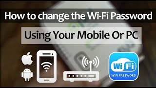 How to Change Your WiFi NamePassword From Phone or PC  Tutorial [upl. by Klemm620]