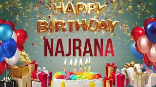 Najrana  Happy Birthday Najrana [upl. by Yhtir16]