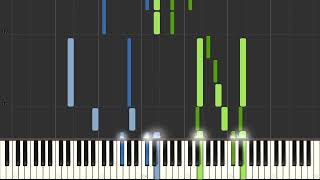 The Dream Continues  Trails in the sky OST piano tutorial [upl. by Narut454]