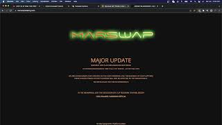 HOW TO BUY MARSWAP MSWAP THE EASY PEEzy WAY [upl. by Norword]