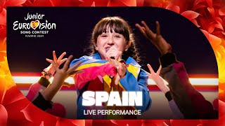 Chloe DelaRosa  Como la Lola LIVE  Spain 🇪🇸  Junior Eurovision 2024  JESC2024 [upl. by Arhna]