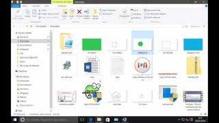 Windows 10  Habilitar imágenes en miniatura en lugar de iconos [upl. by Anitroc]