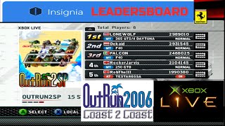 Outrun 2 SP 1st Place Insignia Leaderboards Xbox Live [upl. by Buote]