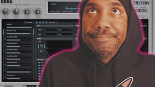 Korg Triton VST Plugin Expensive but [upl. by Ennahgiel]