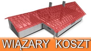 Strop betonowy czy drewniany Ile kosztują wiązary dachowe DomZa100 62 [upl. by Leiad637]