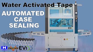 Water Activated Tape Automated Case Sealing [upl. by Orrocos323]