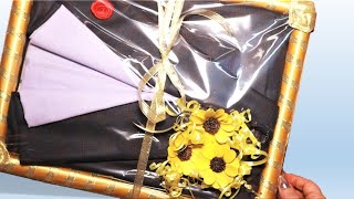 Trousseau Packing Ideas for Wedding  Dress Packing Ideas for men  How to Pack Dress for Wedding [upl. by Anuahs892]