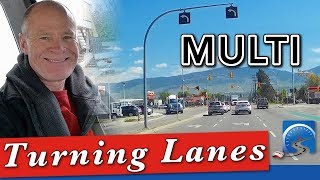 How to Use Multiple Turning Lanes Correctly [upl. by Prady]