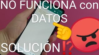 📡❌ WHATSAPP NO FUNCIONA con DATOS MÓVIL SOLUCIÓN ❓❕❗ [upl. by Tomlin127]