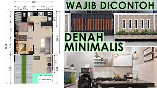 Denah Minimalis Rumah Subsidi 3060  Design Apartment [upl. by Bradford]