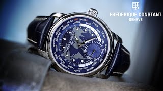 Frederique Constant Worldtimer Swiss Made In House [upl. by Macgregor]