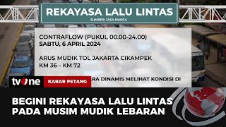 Catat Korlantas Polri Gelar Rekayasa Lalu Lintas GanjilGenap  Kabar Petang tvOne [upl. by Sotnas]