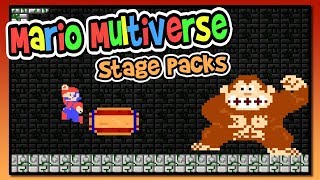 Mario Multiverse Stage Packs  BTG  Like Mario Maker [upl. by Trish]