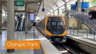 Sydney Trains Vlog 1796 Olympic Park Weekend Trains [upl. by Garzon]