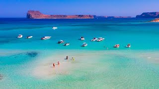 CRETE GREECE top 12 Best Beaches 4K [upl. by Nerrad158]