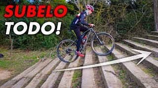 TÉCNICA para SUBIR ESCALERAS en BICICLETA 🚀 Paso a Paso [upl. by Essirahs112]