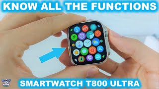 T800 ULTRA SMARTWATCH FULL SPECIFICATION [upl. by Cerys]