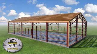 The Ultimate Steel Building Barndominium  Worldwide Steel Buildings [upl. by Aicemed]