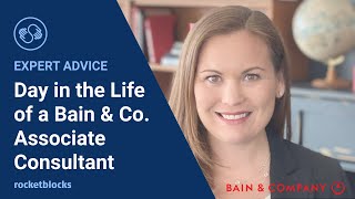 Day in the life of a Bain amp Co Associate Consultant [upl. by Ahsinyd]