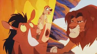 Simba saves Timon and Pumba  The Lion King FANMADE [upl. by Pierro]