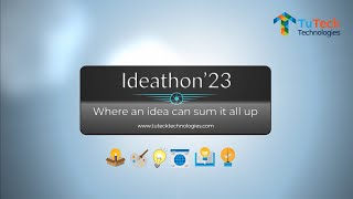 Ideathon 2023  Where an idea cann sum it all up [upl. by Ecnarf912]