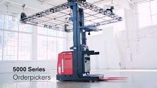 Raymond 5000 Series Order Pickers Take Productivity to New Heights [upl. by Nylirahs]