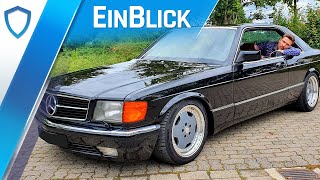 MercedesBenz 560 SEC 1987  Des Luden ERSTE Wahl [upl. by Ahsait152]