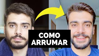 COMO ARRUMAR CABELO MASCULINO  CABELO CAPACETE HOMEM  ALEX CURSINO [upl. by Meluhs]