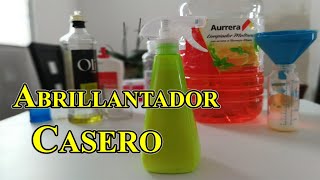 ABRILLANTADOR  HIDRATADOR DE PLASTICOS CASERO MANCHAS DE ALCOHOL EN PLASTICO [upl. by Noffets]